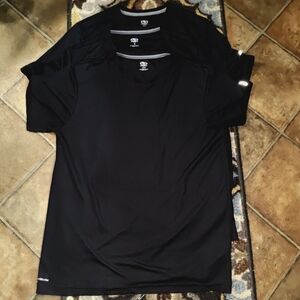 Athletic Works Men's Jet Black Short Sleeve Tee